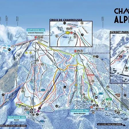 Au Pays Des Marmottes 6 Personnes Plein Sud Sans Vis A Vis Avec Terrasse * Chamrousse
